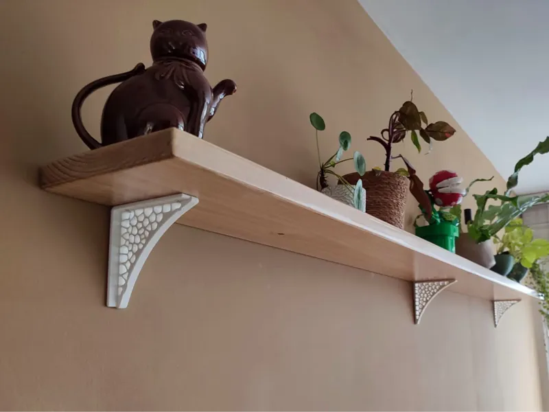 Vonoroi shelf support large