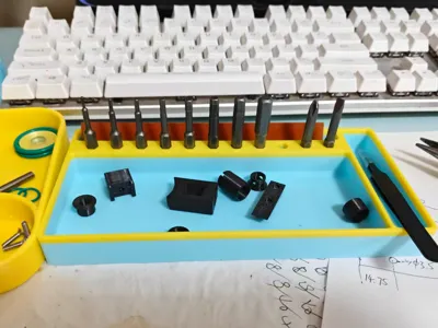 Hex Bit Work Tray