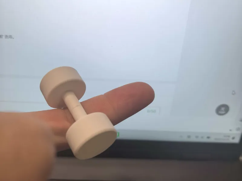 小哑铃摆件