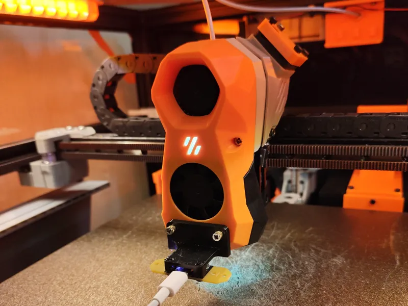 适用于Fysetc加速度计的voron SB打印头支架