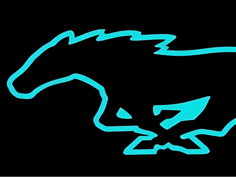 Mustang key ring