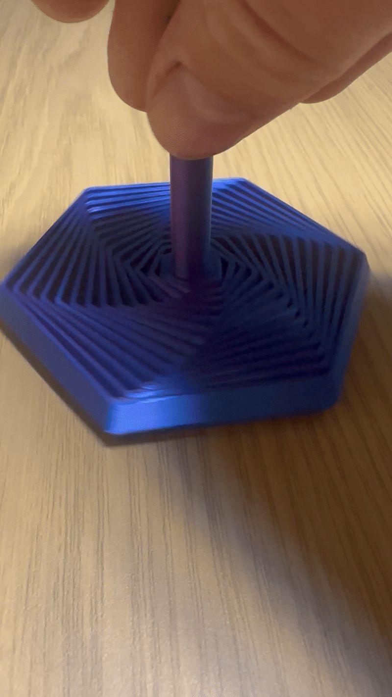 Small hexagon fidget 