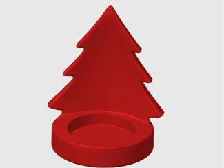 Tannenbaum Teelicht und oder LED Tischdeko