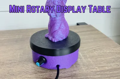 Mini Rotary Display Table