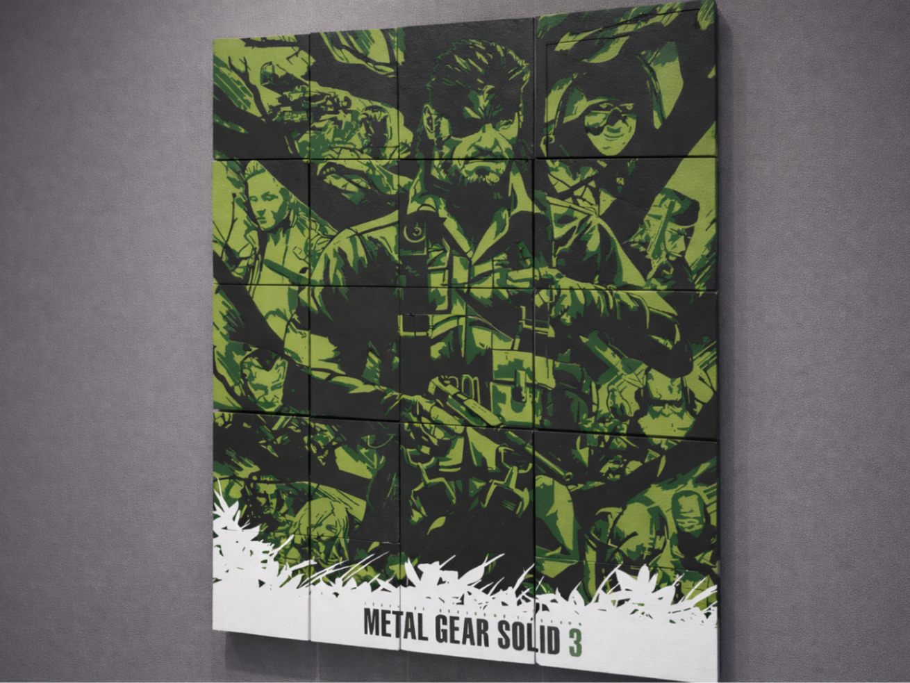 Life-Size Metal Gear Solid 3: Snake Eater Mural 