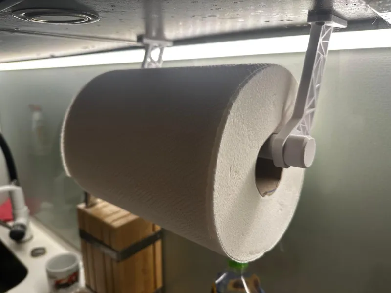 Mount for big paper towel