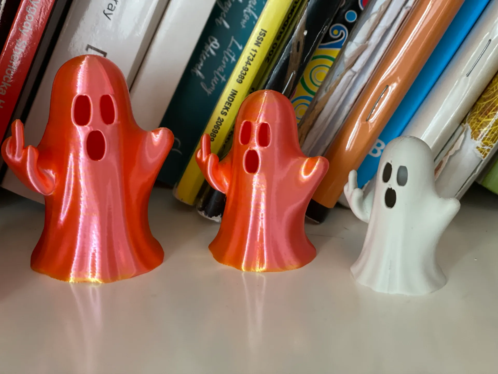 Spooky Ghost Keychain