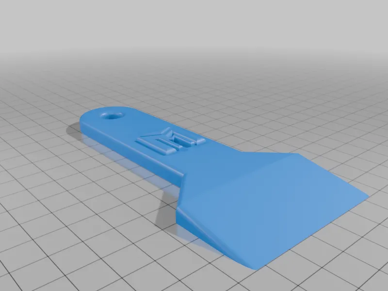 Improved 3D printer scraper