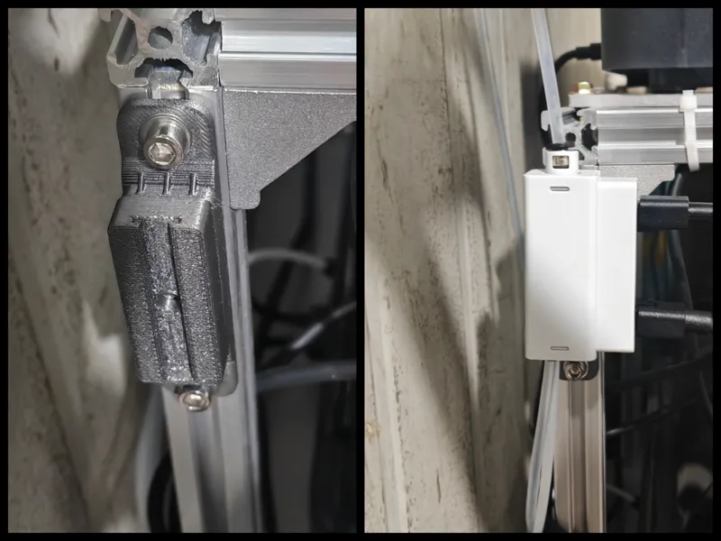 A1料线选通器支架（20mm铝型材固定底座）