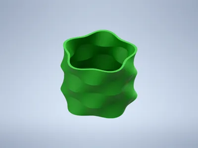 Waveform Vase