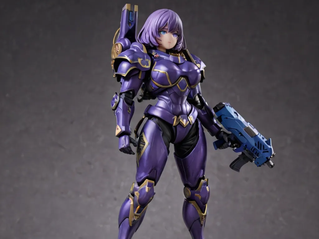 Figurine de mecha lourd