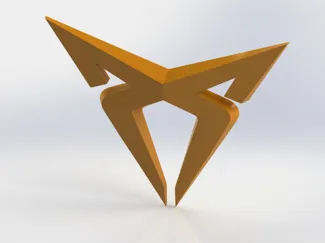 Cupra Logo Emblem 4 teilig