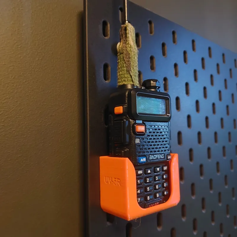 IKEA Skadis BAOFENG UV-5R Radio Holder #0020
