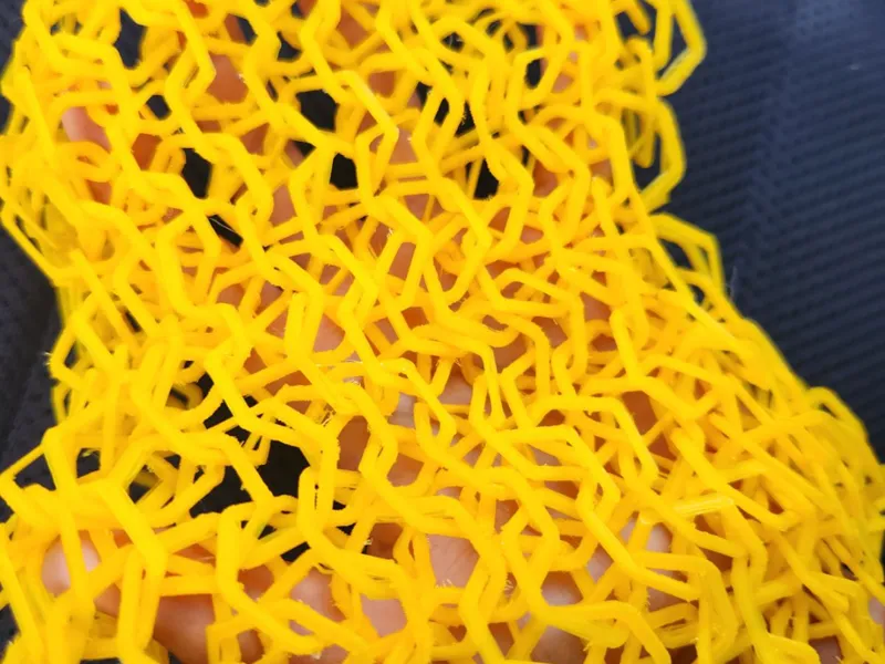 HexaMESH (Fidget fabric) ASMR