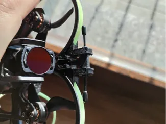 PAVO20 PRO ELRS antenna (front or back) mount.LED