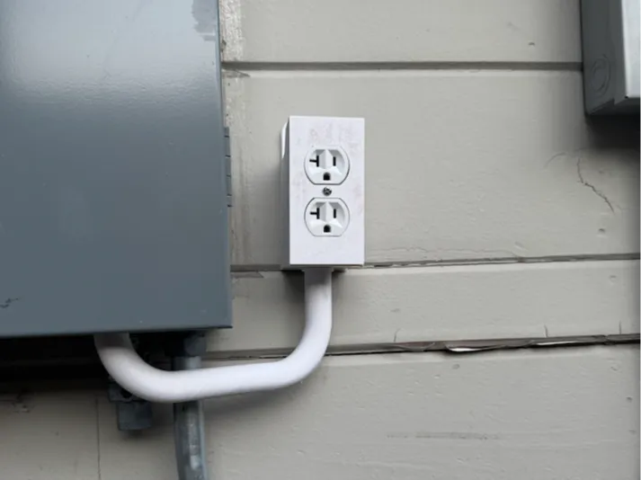 outdoor 1 gang receptacle box