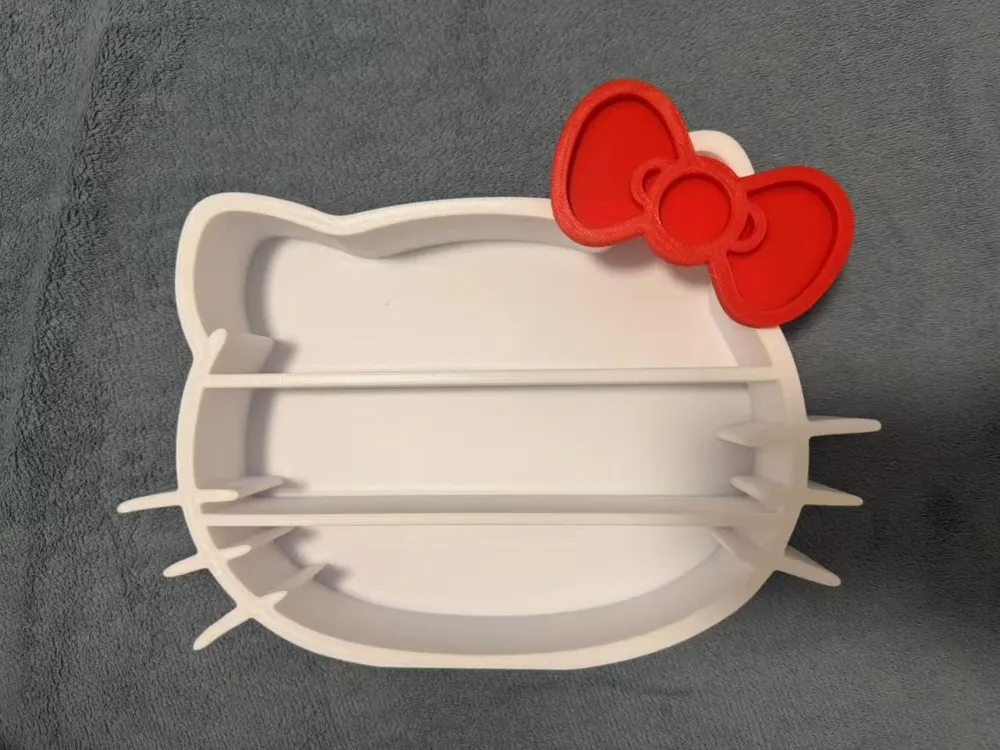 Hello Kitty Storage Shelf Hello Kitty Figurine - Free 3D Print Model ...