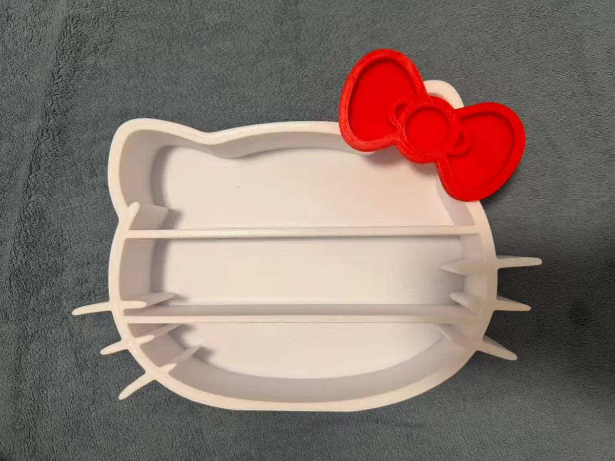 Hello Kitty Storage Shelf Hello Kitty Figurine - Free 3D Print Model ...