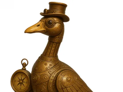 Steam Punk Desk Goose