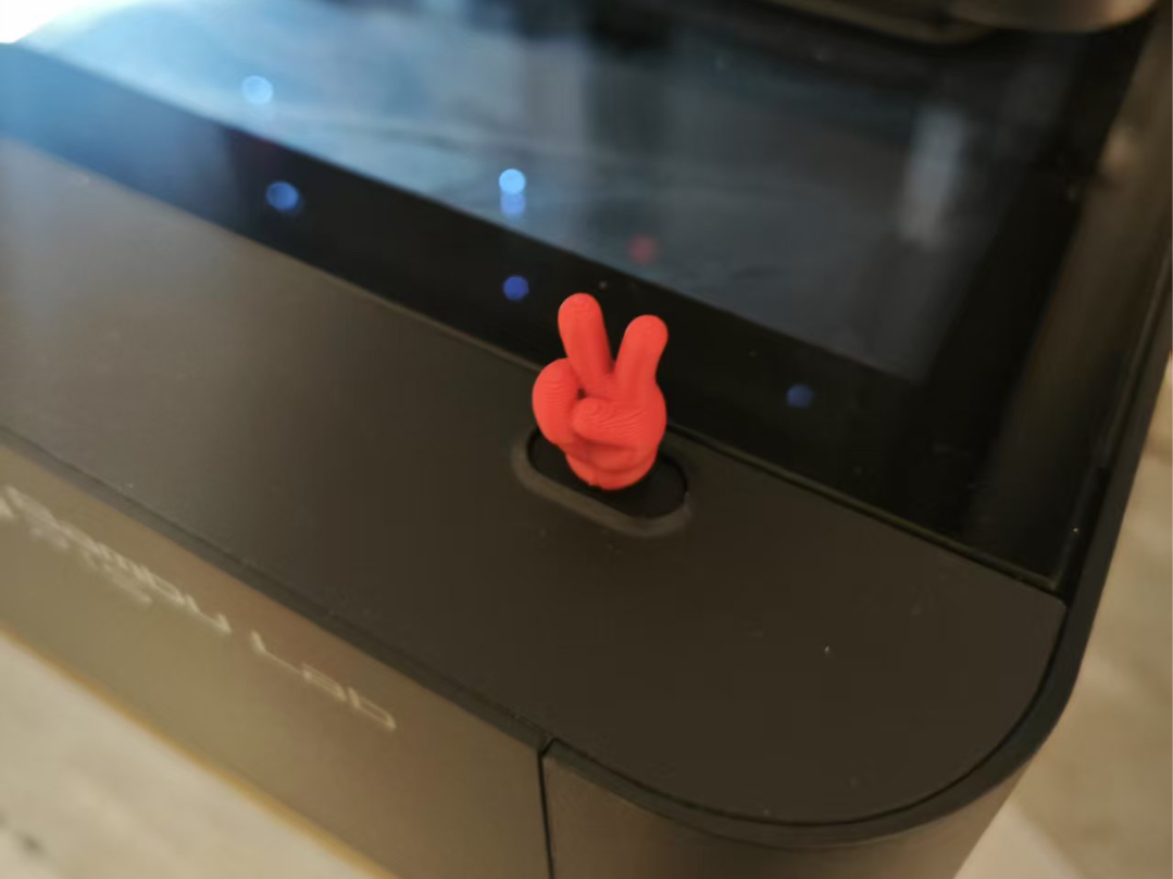 Bambu Lab P1S 按键 P1P按钮剪刀手防尘塞