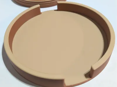 Highland Cow Coaster Holder