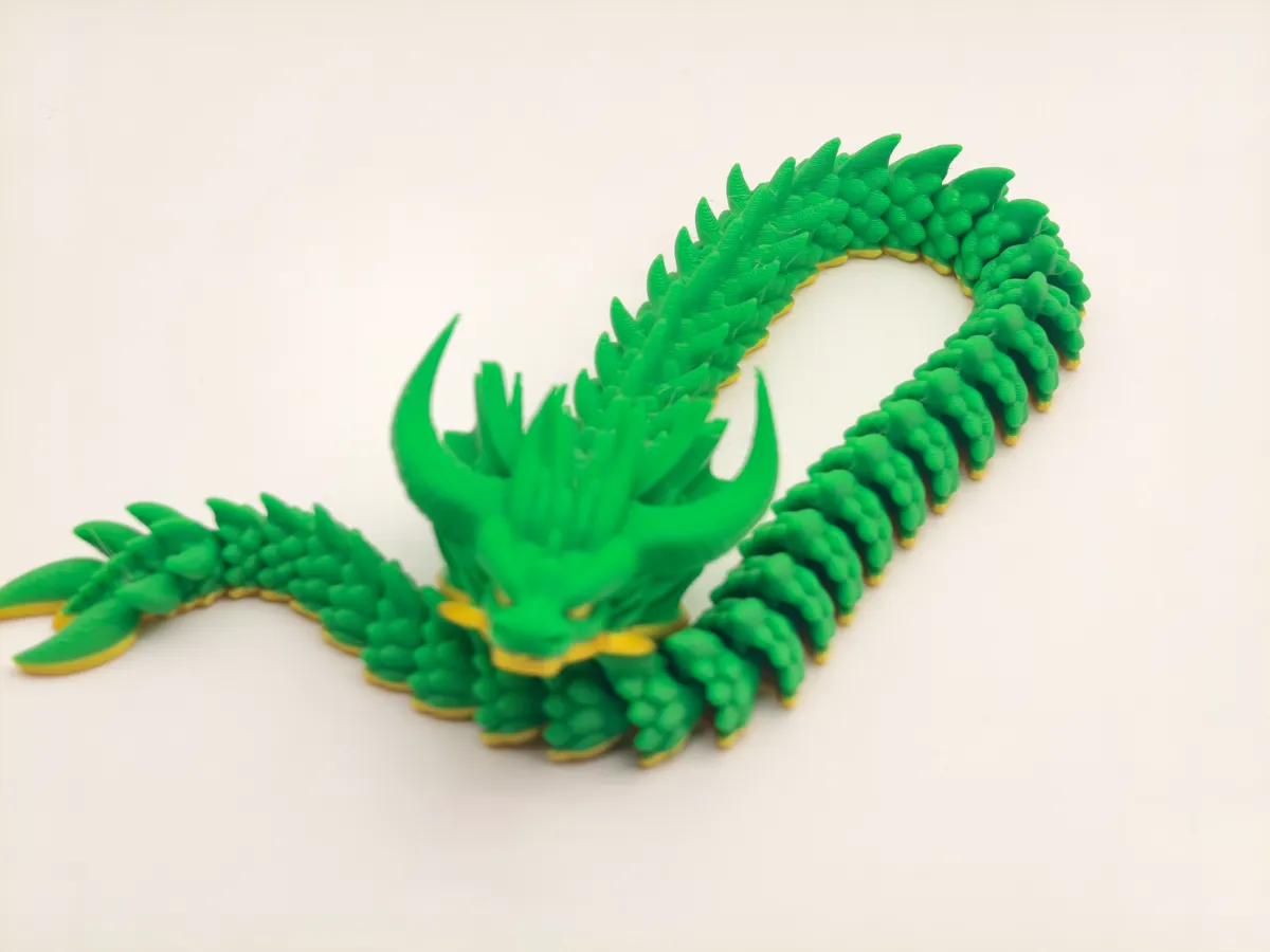 Douluo, 100,000-year Soul Beast, Azure Ox-Python Dumb Version, no supports, MINI printable by 像素 MakerWorld: Download Free 3D Models - 3D model önizlemesi