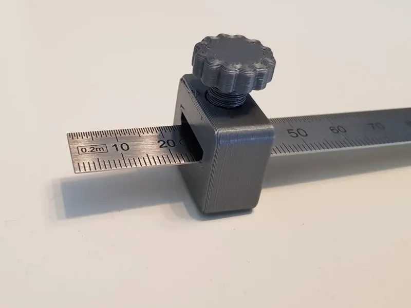 Scratch Gauge 13mm wide ruler