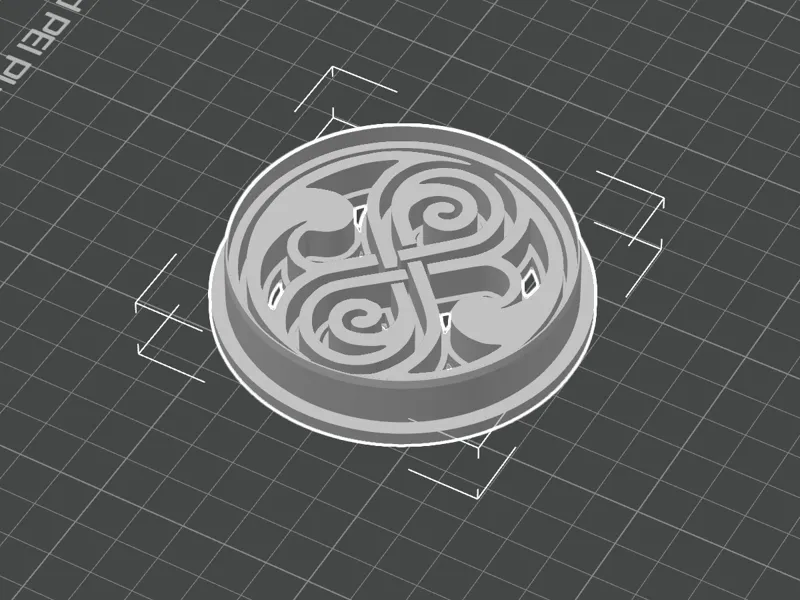 Doctor Who Seal of Rassilon Cookie Cutter