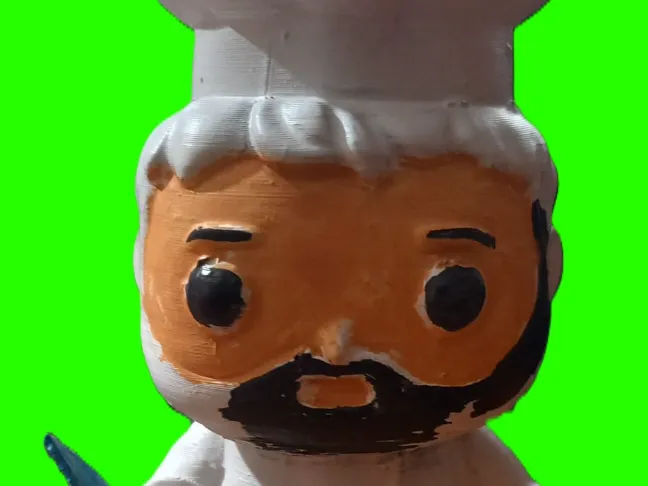 cocinero barbudo