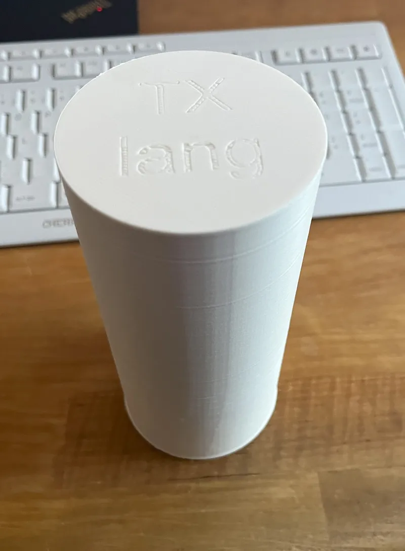 Long bit holder lid for 150mm bits