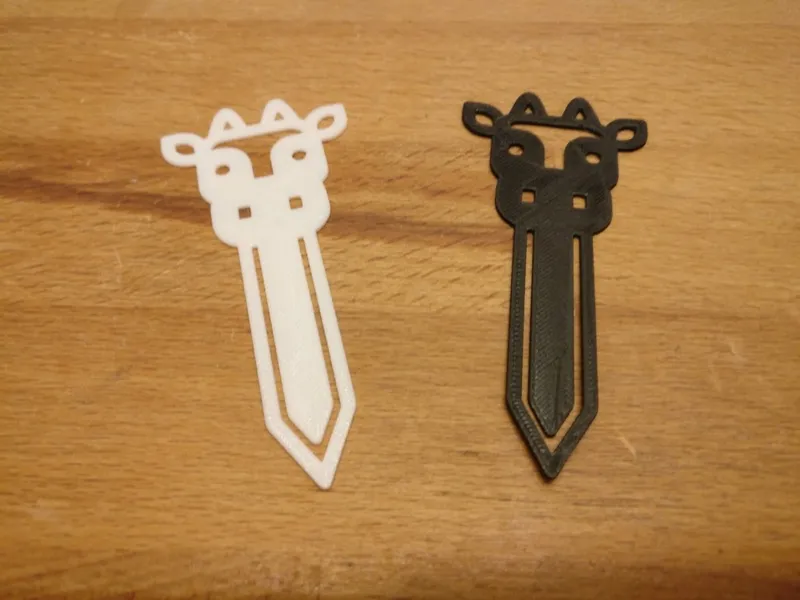 Cow Bookmark