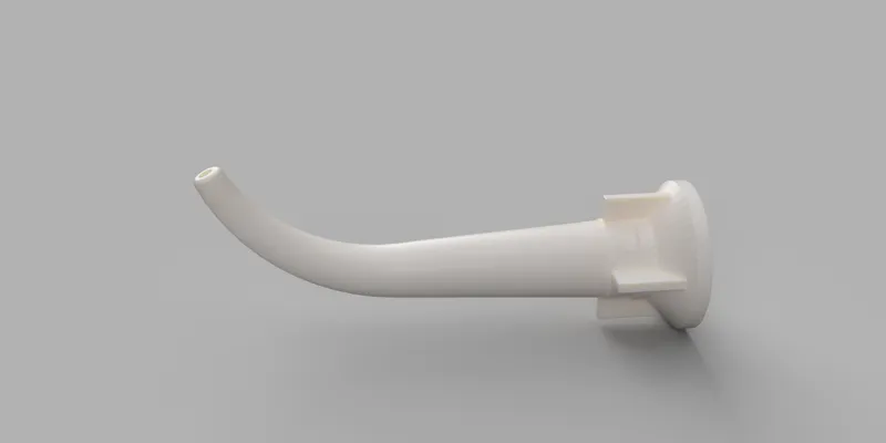 Kartuschenspitze /caulking gun nozzle 60 deg angle