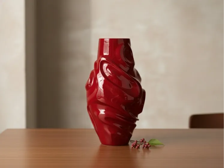 Abstract Flow Vase 