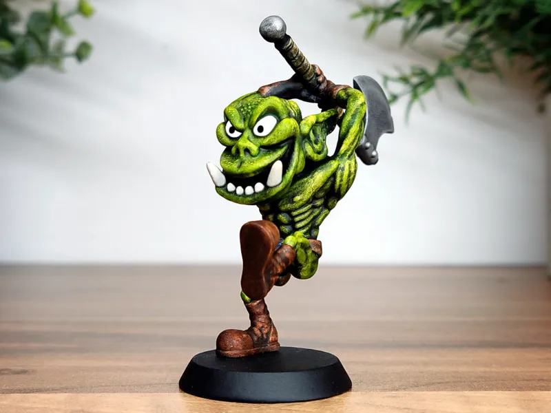 Orc - Vogland Stompaxe - Thrakkak - 28mm Miniature