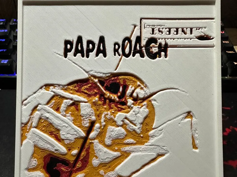 Papa Roach "Infest" Album - Hueforge Art
