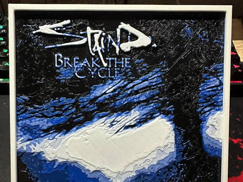 Staind "Break the Cycle" Album - Hueforge Art