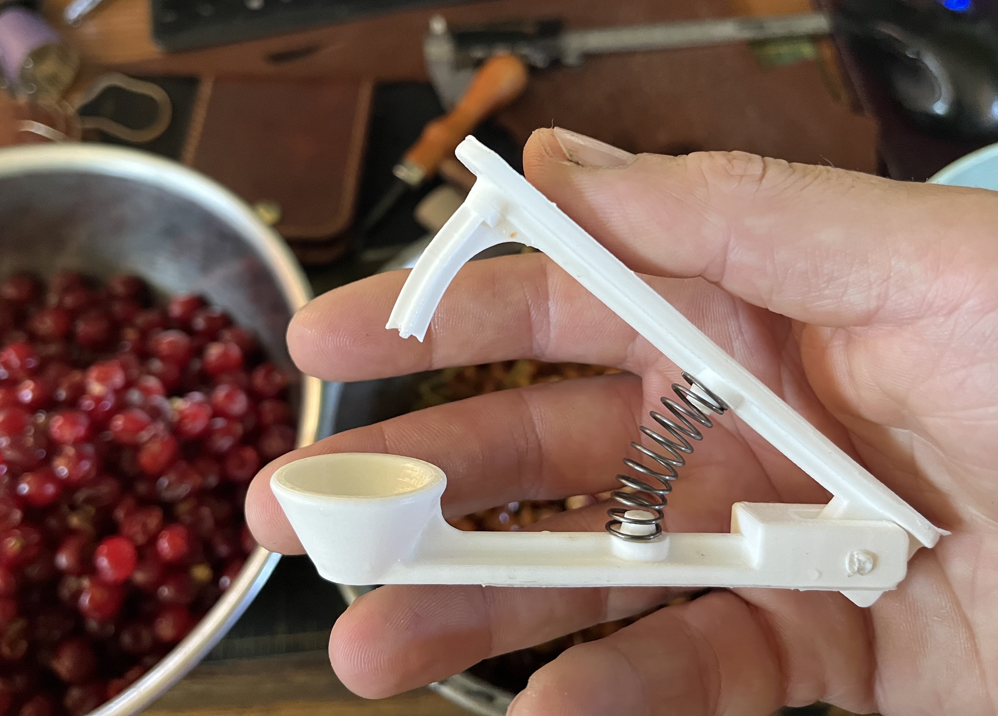 Cherry pitter