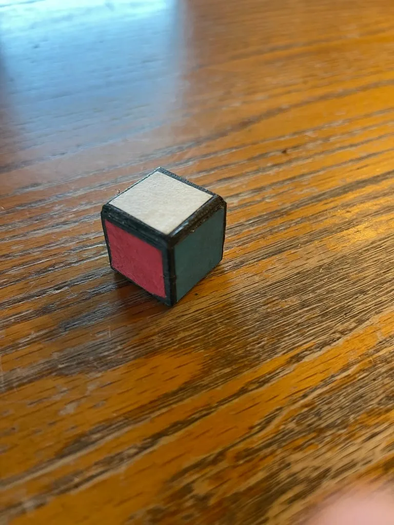 1x1 rubiks cube!!!!!
