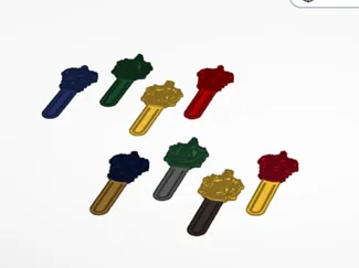 Hogwarts Houses' Bookmarks