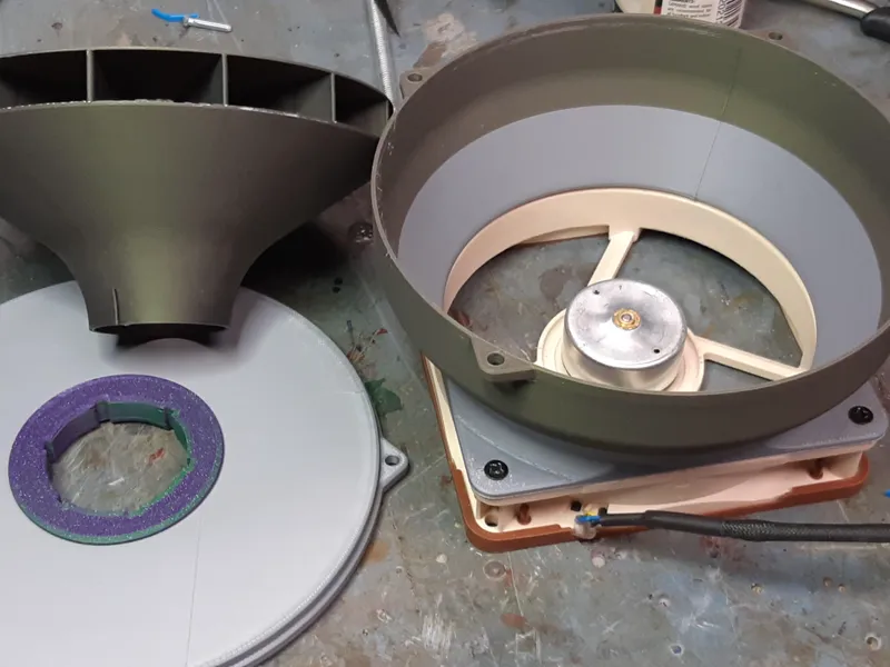 anotherAlien Noctua a12x25 static pressure mod