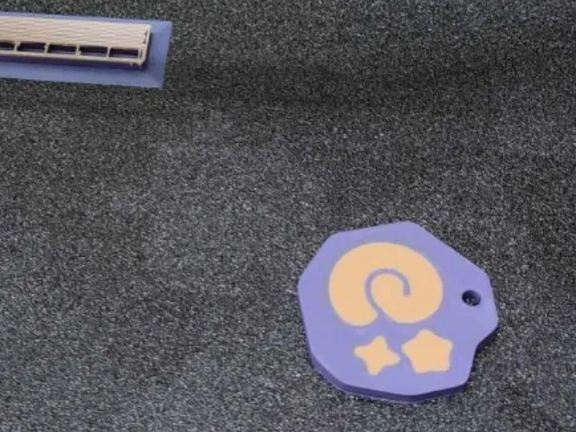 Animal_Crossing_FOSSIL 钥匙圈