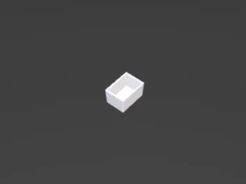 Parametric Trapezoidal Watercolor Pan