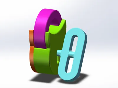 Figure 8 lock