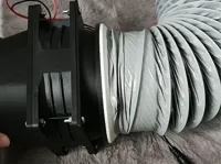 Adaptateur magnétique ventilateur vers gaine 100mm — photo 1