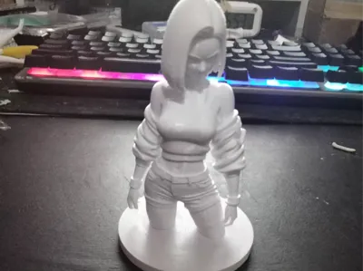 Dragon Ball Android 18 Female Warrior