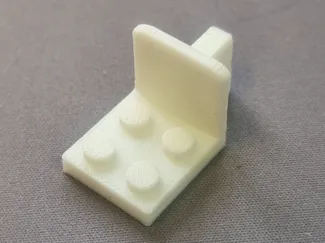 2 x 2 Minifig Display plate for Ikea Skadis