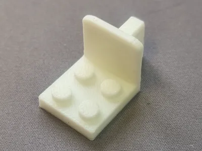 2 x 2 Minifig Display plate for Ikea Skadis