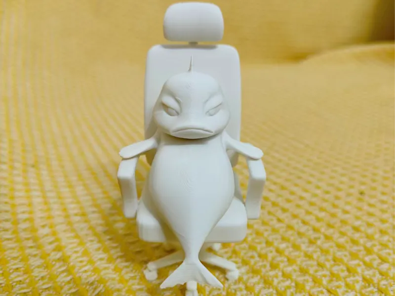 打工人的一天 咸鱼 办公椅