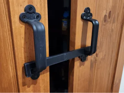 Robust Sliding Door Handle Lock, ABS