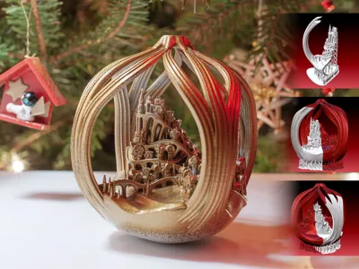 The Grinch - Xmas  decor - Test & Benchmark Sample